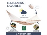 MacaMex Bahamas Double Spreader Bar Mesh Hammock 