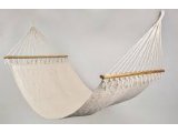 Spreader Bar Knitted Traditional Nicaraguan Hammock Ecru